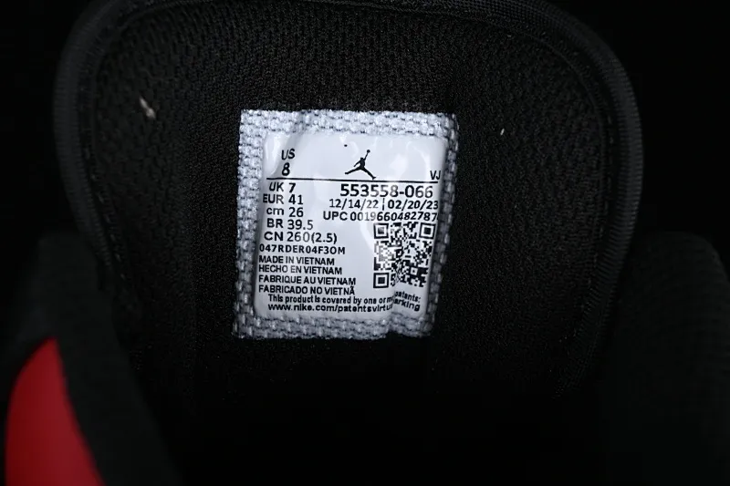 All categories Air Jordan Jordan series basketball shoes Air Jordan 1 Low G version pure original Air Jordan 1 Low "Shattered Backboard" AJ1 Joe 1 new black and red low-top cultural casual sneakers 553558-066